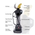 thumbnail image 4 of 16.8V Lithium-ion Cordless Electric Pruning Shear Efficient Pruning Shear Fruit Tree Bonsai Landscaping, 4 of 7