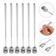 thumbnail image 5 of 10 cucharillas de acero inoxidable para postres, café y utensilios de cocina., 5 of 7