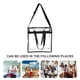 thumbnail image 4 of Bolso de playa ligero y transparente de PVC con cremallera para compras, 4 of 8