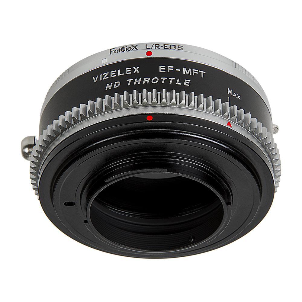 Mount Lenses to Sony E-Mount Mirrorless Camera Body with Built-in Variable ND Filter Leica R SLR & Canon EOS EF, EF-S 1 to 8 Stops Vizelex Cine ND Throttle Lens Mount Double Adapter 
