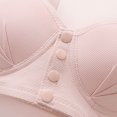 thumbnail image 3 of Xucatan Front Closure Daisy Bra for Women Plus Size Wireless Full Coverage Bra No Underwire Plus Size Bra Padded Support Bralette No Wire Comfort Underwear Gift, 3 of 6