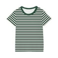 thumbnail image 4 of WRKEKC Casual Shirts for Girls, Girls Summer T-Shirts, Shirts for Kids Short Sleeve Graphic T-Shirt Round Neck Crop Top for 3-14 Years Girls and Boy T-Shirt Tee, 4 of 4