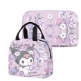 thumbnail image 5 of Bolsa de almuerzo promocional Sanrio Kuromi, bolso aislado para estudiantes de escuela primaria y secundaria, lonchera, 5 of 5