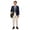 H270 Khaki, variant on SJLDQY School Uniform Pants for Boys Relaxed Fit Straight leg Trousers Solid Color Comfortable Pants