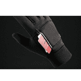 thumbnail image 2 of Windproof & Waterproof Winter Warm Gloves with Velvet Lining, Touchscreen Compatible, Ideal for Motorcycle/Bicycle Enthusiasts, Outdoor Activities, Practical & Fashionable, 247 Black, Size M, 1 Pair, 2 of 6