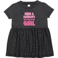 thumbnail image 3 of Inktastic Mimi and Pawpaw Girl Granddaughter Valentine Girls Baby Dress, 3 of 5