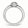 thumbnail image 2 of Stainless Steel Polished CZ Ring Size: 8; for Adults and Teens; for Women and Men, 2 of 7