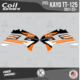 thumbnail image 4 of Kalair GFX Graphics Kit for Kayo Pit Bike TT125 and TT140 (2021+) Coil Series, 4 of 5
