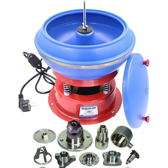 3.5L Rock Tumbler Tumbler Polisher Bench Polisher Grinding Workpiece Surface Jewellery Polisher For Metal Aluminum Parts Ceramic Large Crystal
