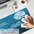 thumbnail image 4 of Halloween Ghost Mouse Pad,Happy Halloween Pumpkin Large Gaming Mouse Pad NonSlip Rubber Base Keyboard Pad for Gaming Gifts (31.5x11.8in), 4 of 7