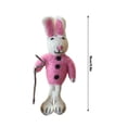 thumbnail image 3 of 6 Inch Rabbit Plush Toy Handmade Felt Animal Stuffed Doll and Cute Sleeping Companion for Friends Birthday Graduation Gifts and Home Decor Ornaments, 3 of 6