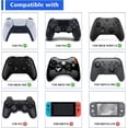 thumbnail image 2 of FANZC-PlayVital Husky & Kitty Capuchons de Pouce Mignons pour Manette ps5/4, Capuchons de Stick Analogique en Silicone pour Xbox Series X/S, Capuchons de Bâton pour Manette Switch Pro - Rouge Pâle & Violet Clair, 2 of 4