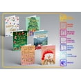 thumbnail image 5 of Better Office Products 50 Pack Christmas Cards Set with Gold Foil Accents, 4" x 6", Fun & Festive Designs, Blank Inside, Boxed Set, 5 of 5