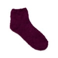 thumbnail image 3 of Joyspun Women's Cozy Ankle Socks, 6-Pack, Fits Shoe Sizes 4-10, 3 of 8