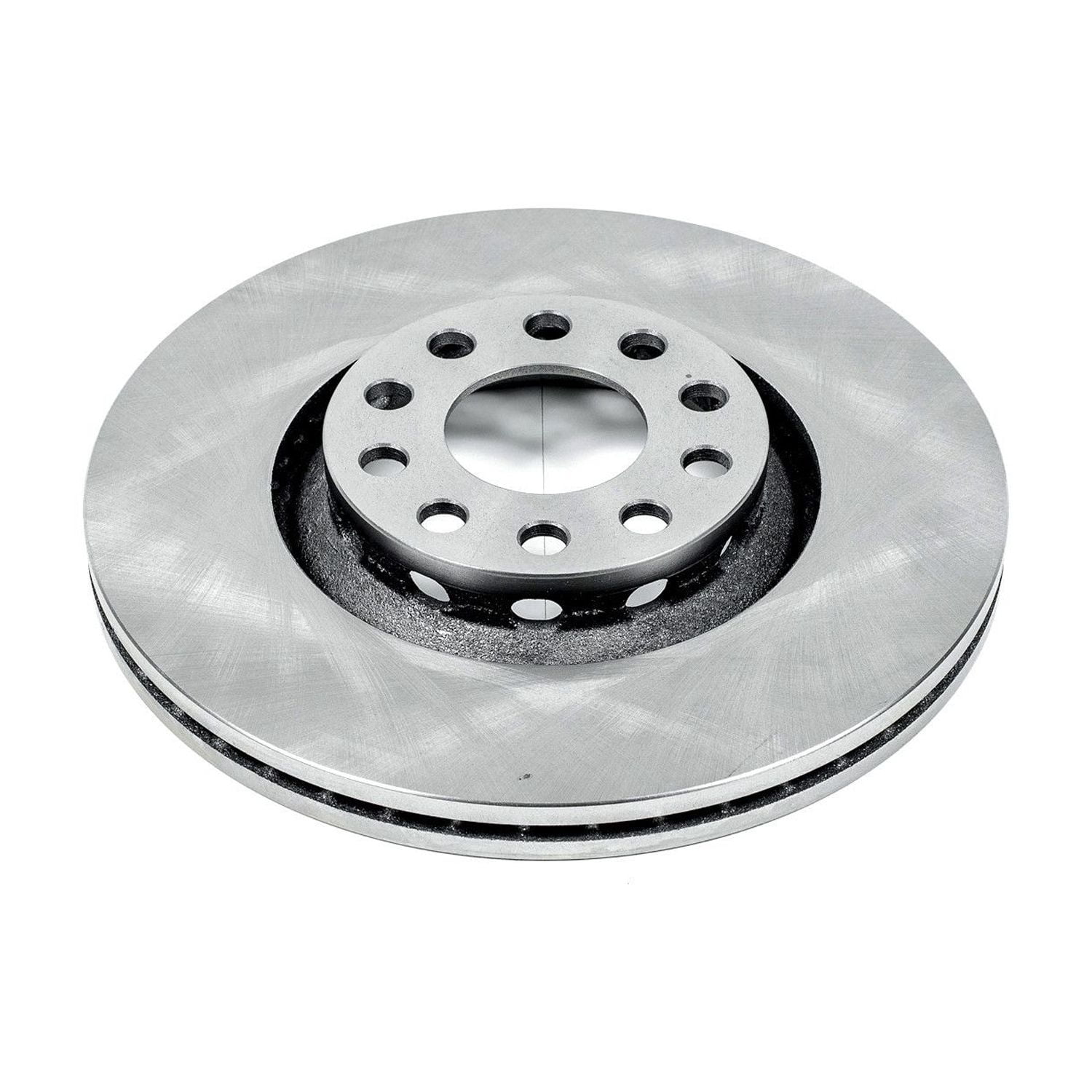 Power Stop Front One Stock Replacement Brake Rotor EBR499 Fits 2006 Audi A4