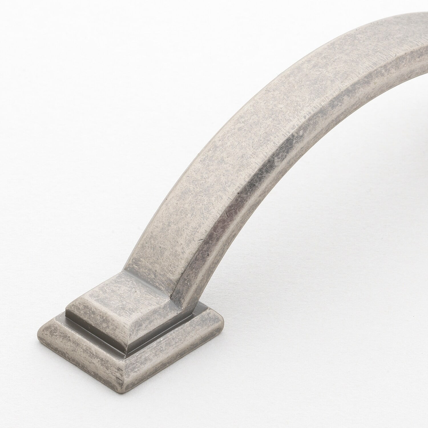 GlideRite  5-Pack 3 in. CC Arched Square Weathered Nickel Cabinet Pulls - Weathered Nickel
