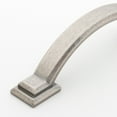 thumbnail image 2 of GlideRite  5-Pack 3 in. CC Arched Square Weathered Nickel Cabinet Pulls - Weathered Nickel, 2 of 3