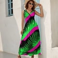 thumbnail image 2 of Animal Print Patterns Sleeveless Dress Female Clothing Dress Women Summer 2025 Dress, 2 of 7