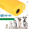 thumbnail image 3 of LED Ultrasonic Dog Repeller, 3 in 1 Ultrasonic Pet Repeller Anti Bark Stop Barking Dog Training Repeller Control Trainer (Black+Yellow), 3 of 6