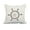 Ivory, variant on 18 x 18 Inch Ship Wheel Ivory Geometric Print Decorative Polyester Throw Pillow with Linen Texture