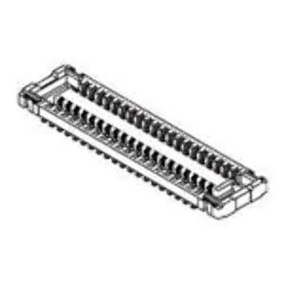 503304-5010 Connector Receptacle 50 Position Center Strip Contacts Surface Mount Gold :RoHS, Cut Tape