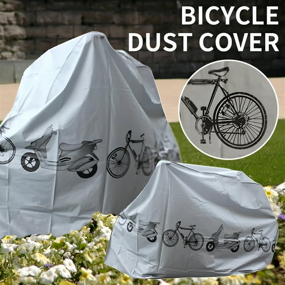 MELIVO Outdoor Bike Cover, Rain and Dust Storage Protection (1 Piece)