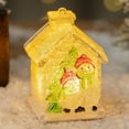 thumbnail image 4 of Christmas Village Houses Light Up,3IN Christmas Village Houses, Resin Farmhouse for Xmas Town Scene Desktop Ornament Holiday Home Decor Christmas Gifts for Family and Friends C, 4 of 6