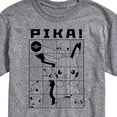 thumbnail image 3 of Pokémon - Pika Squares - Men's Short Sleeve Graphic T-Shirt, 3 of 5
