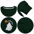 thumbnail image 6 of MOUSYA Halloween Sweatshirt Women Spooky Season Shirt Pumpkin Fall Sweatshirt Ghost Long Sleeve Pullover Tops, 6 of 7