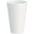 thumbnail image 2 of 24 oz 24J16 Insulated Coffee & Beverages White Foam Cups (24 oz 500 Cups), 2 of 2