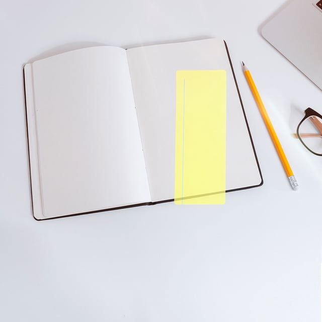 FOMIYES 8Ud Marcadores Transparentes Con Guía De Lectura Colorida Para Estudios Y Ocio