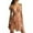 Beige, variant on Women's Open Back Lace Stitching Satin Pajama Set RD2 M