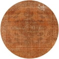 thumbnail image 1 of Ahgly Company Indoor Round Mid-Century Modern Red Oriental Area Rugs, 5' Round, 1 of 6