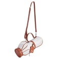 thumbnail image 4 of funtasica Golf Bag, Golf Ball Holder, Golf Crossbody Ball Bag, Beautiful Golf Tee Holder Storage Bag for Ladies And Women to Practice Driving Grey Brown, 4 of 8