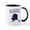 White/Black Inside, variant on CafePress - Alaska Map Design Mug - 11 oz Ceramic Mug - Novelty Coffee Tea Cup