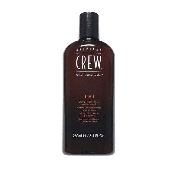 American Crew 3In1 Shampoo, Conditioner And Body Wash 8.4 Oz