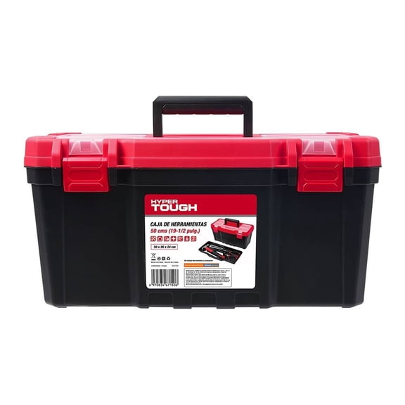 Caja de Herramientas Hyper Tough 50 cm Rojo