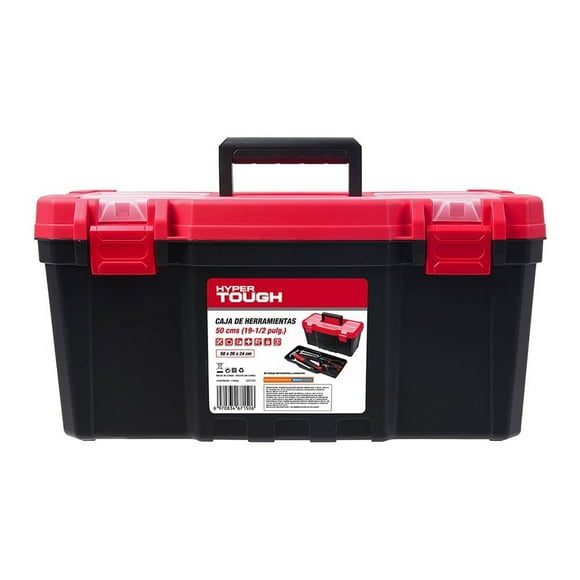 Caja de Herramientas Hyper Tough 50 cm Rojo