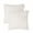 Ivory, variant on Home Soft Things Fuzzy Striped Faux Fur Pillow Covers, Set of 2, 20"x20", Ivory