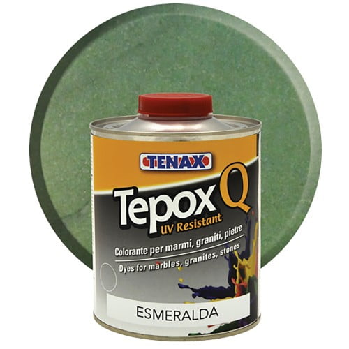 TEPOX Q STAIN FOR STONE .250 GREEN