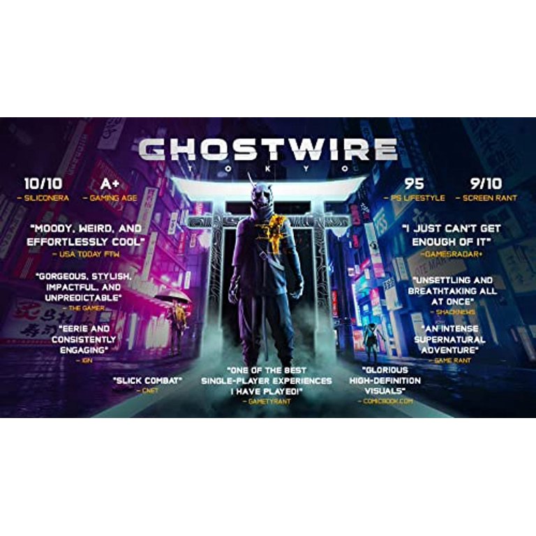 Jogo Ghostwire: Tokyo Ps5 em Promoção na Americanas