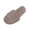 Khaki, variant on Women Slippers Non-Slip Flat Heel Open Toe Slip-on House Warm Shoes Women's Fashion Casual Home Indoor Outdoor Plus Velvet Warm Slippers