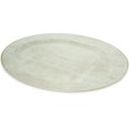 thumbnail image 1 of Plateau Ovale en Mélamine Grove, 20 Pouces x 14 Pouces, Buff, 1 of 2