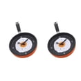 thumbnail image 1 of Monstrate Pan with Fried Egg Shape Wall Clock for Kitchen Bedroom Naranja 22x19x4cm 2piezas, 1 of 1