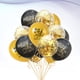 thumbnail image 5 of FELTECHELECTR Juego de 15 globos de látex para Año Nuevo, decoración para fiestas, confeti impreso, adornos decorativos de fondo, suministros para fiestas., 5 of 6