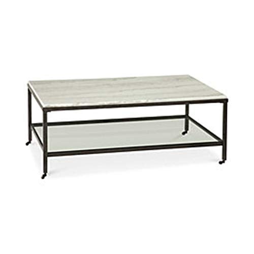 Bassett Mirror Whitman Rect Coffee Table With Bronze And Marble 1112 Lr 100 Com Bassett Mirror Whitman Rect Coffee, Bassett Small Coffee Tables