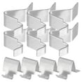 thumbnail image 1 of 10pcs Cabinet Shelf Clips Metal File Cabinet Shelf Clips Heavy Duty Shelving Supports, 1 of 8