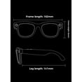 thumbnail image 4 of 1080P HD AI Smart Camera Glasses, Bluetooth 5.4 Recording Glasses, Dual Mic ENC Noise Reduction, Blue Light Filtering Lenses, Video Glasses with Men and Women, M01 Black, 4 of 9