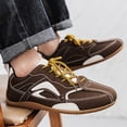 thumbnail image 6 of NOKIO Men's Retro Sneakers Summer Versatile 𝖫a𝖼e Up Running Shoes Comfortable L𝗈w Top Walking Shoes with Cushioned Sole, Wide Toe Casual Fashion Sports Shoes for Back to College, 6 of 6