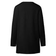 thumbnail image 5 of Fashion Cardigan Long Sleeve Coat Denim Cardigan Olive Cardigan for Women Petite Sweaters for Women Petite Length Workout Cardigan for Women Womens Striped Sweater Lightweight Dusters for Women Button, 5 of 5